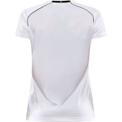 Craft t-shirt Progress 2.0 Solid Jersey v/hals dame - hvid