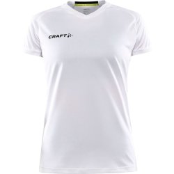 T-shirt Progress 2.0 Solid Jersey v/hals dame - hvid