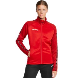 Craft trningsjakke Squad 2.0 FZ - dame