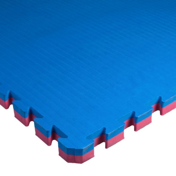 Puzzlem�tte 1x1 m - r�d/bl� - 40mm