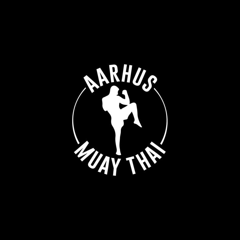 Aarhus MuayThai brystlogo - brodering