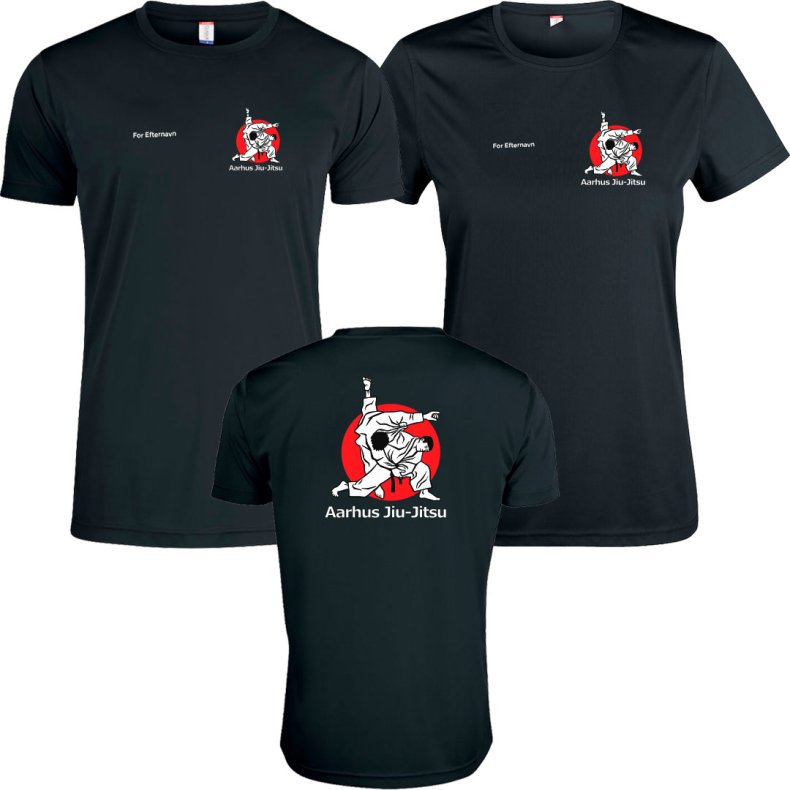 Aarhus Jiu-Jitsu  t-shirt Basic Active - dame/herre