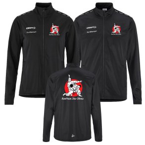 Aarhus Jiu-Jitsu tr�ningsjakke Squad Go FZ - dame/herre