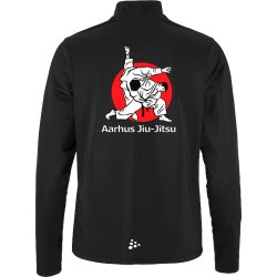 Aarhus Jiu-Jitsu tr�ningsjakke Squad Go FZ - dame/herre