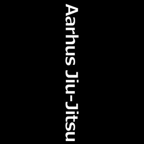 Aarhus Jiu-Jitsu tekstlogo - hvid
