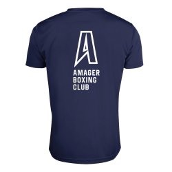 ABC t-shirt Basic Active dryfit navy - junior