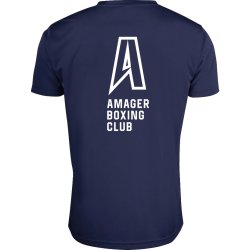 ABC t-shirt Basic Active dryfit navy - herre