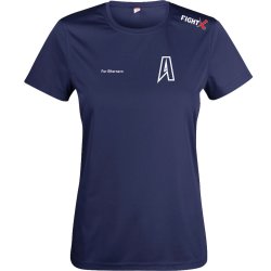 ABC t-shirt Basic Active dryfit navy - dame