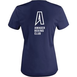 ABC t-shirt Basic Active dryfit navy - dame