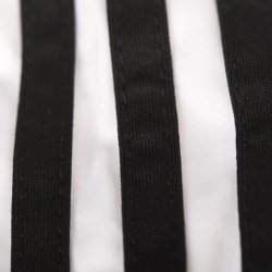 Bokseshirt Punch Line - hvid/sort