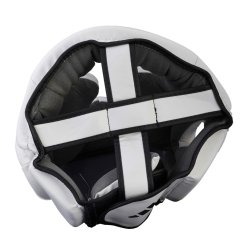 Boksehjelm Super Pro - hvid/sort