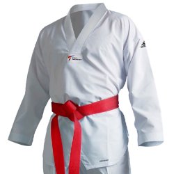 Dobok Adi-Fighter Eco - hvid krave