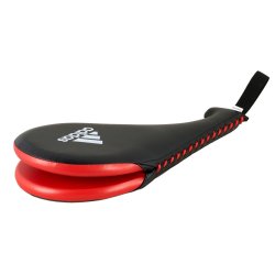 Sparkepude dobbelt - sort/r�d