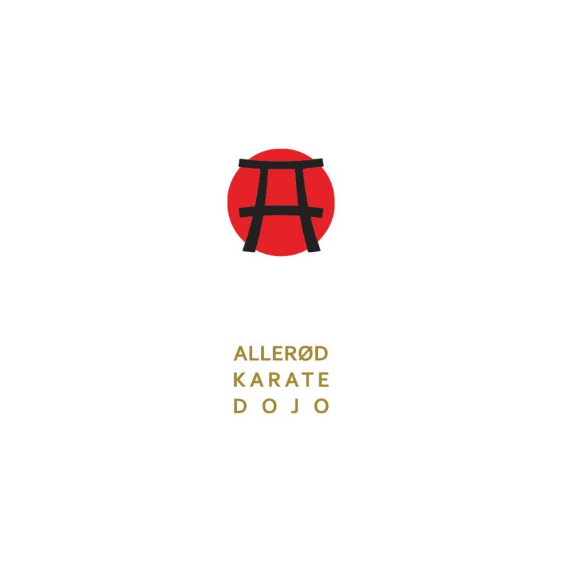 AKD brystlogo m/guld - tryk
