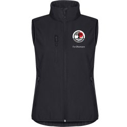 Amager Karate vest softshell Classic - dame