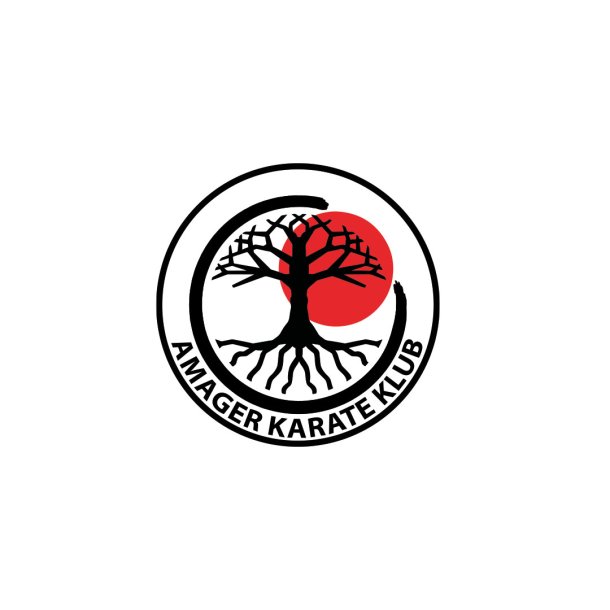 Amager Karate logo brodering - small