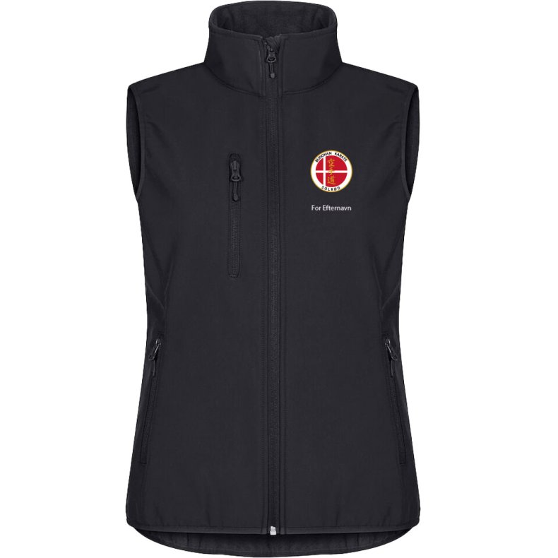 Budokan vest Softshell Classic - dame