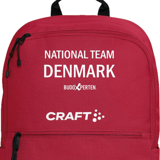 National Team Denmark hvid - rygsk