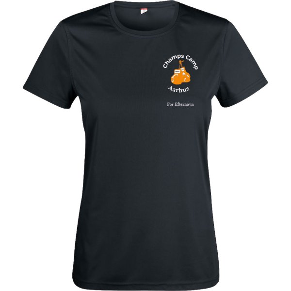 Champs t-shirt Basic Active - dame