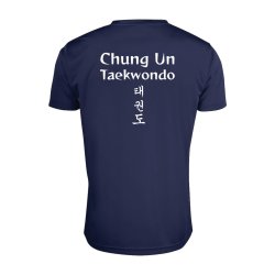 Chung Un t-shirt Basic Active dryfit navy - junior