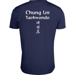Chung Un t-shirt Basic Active dryfit navy - herre
