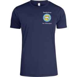 Chung Un t-shirt Basic Active dryfit navy - herre