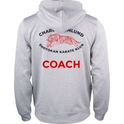 Charlottenlund Karate httetrje Basic Active FZ - herre