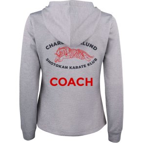 Charlottenlund Karate httetrje Basic Active FZ - dame