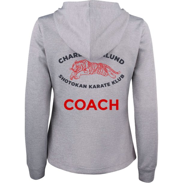 Charlottenlund Karate httetrje Basic Active FZ - dame