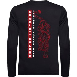 Charlottenlund Karate t-shirt LS Basic Active - herre