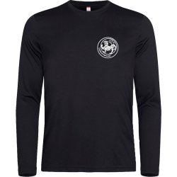 Charlottenlund Karate t-shirt LS Basic Active - herre