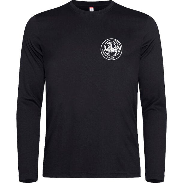 Charlottenlund Karate t-shirt LS Basic Active - herre