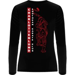 Charlottenlund Karate t-shirt LS Basic Active - dame