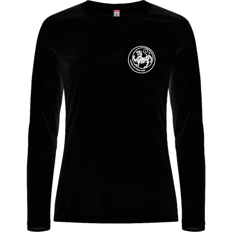 Charlottenlund Karate t-shirt LS Basic Active - dame