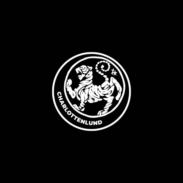 Charlottenlund Karate taskelogo - tiger