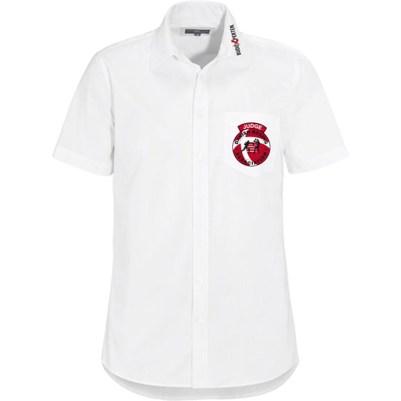 REFEREE/JUDGE logo p� dommerskjorte Powell Slimfit SS - herre