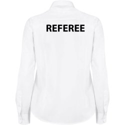 REFEREE/JUDGE logo p� dommerskjorte Powell LS - dame