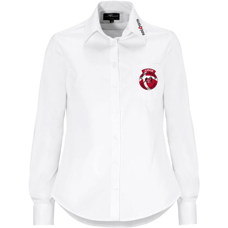 REFEREE/JUDGE logo p� dommerskjorte Powell LS - dame