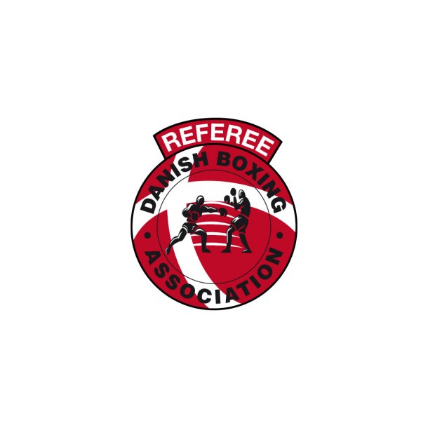 DABU brystlogo - referee