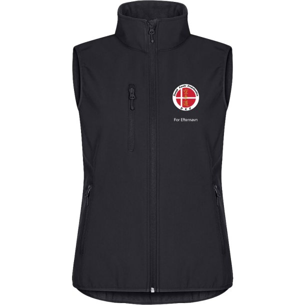 DKC vest Softshell Classic - dame