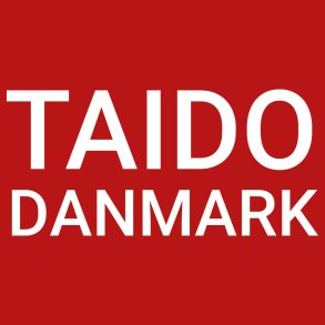 Taido Danmark t-shirt ryglogo