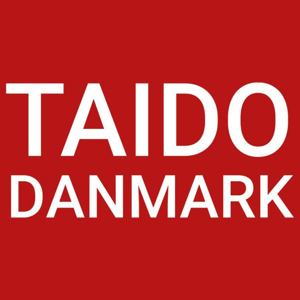 Taido Danmark t-shirt ryglogo