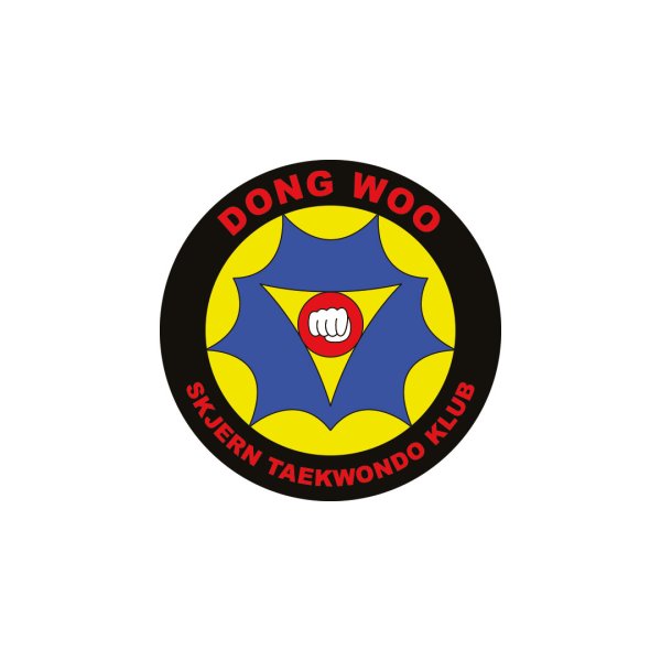 Skjern logo - brodering