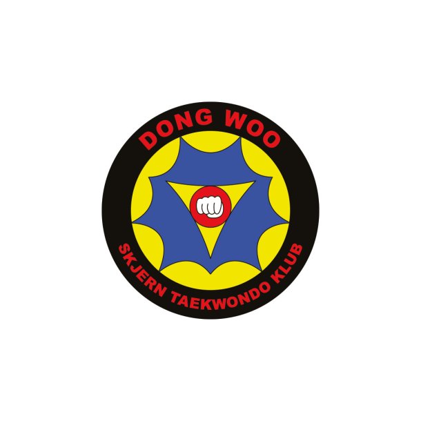 Skjern logo - brodering