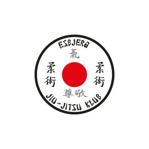 Esbjerg Jiu Jitsu rygsklogo