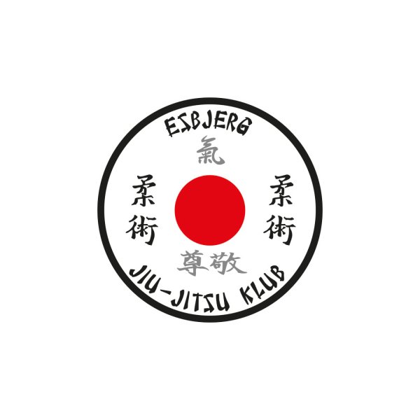 Esbjerg Jiu Jitsu rygs�klogo