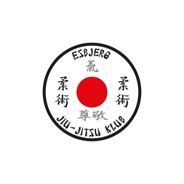 Esbjerg Jiu Jitsu rygsklogo