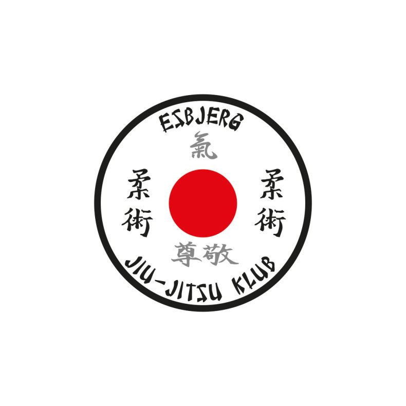 Esbjerg Jiu Jitsu rygs�klogo