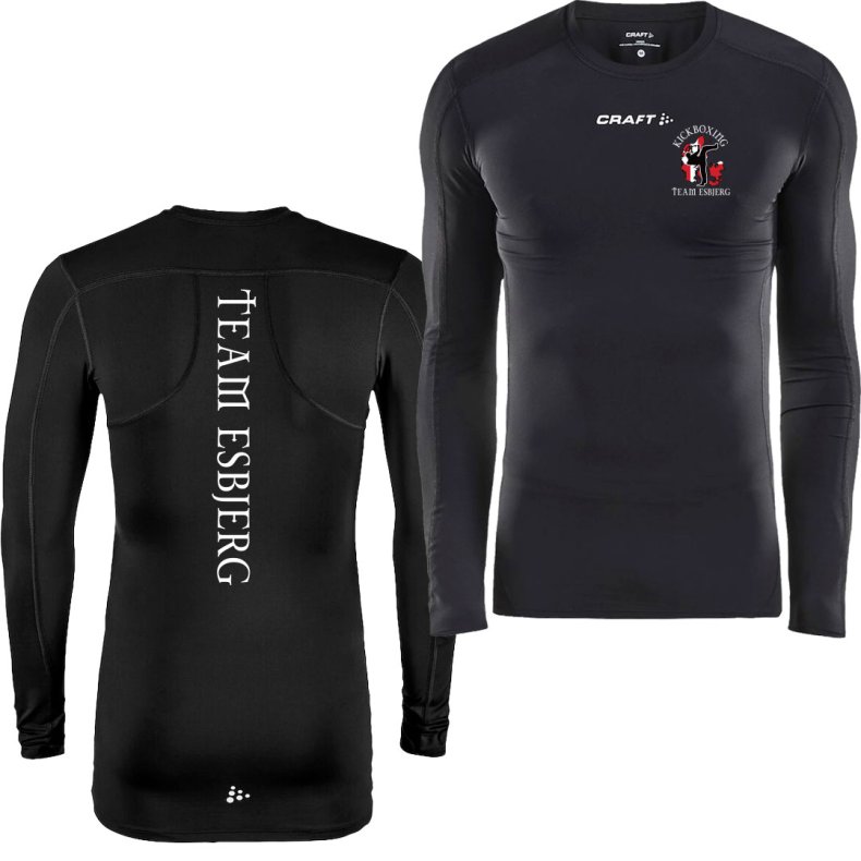 Esbjerg Kickboxing Compression shirt Ability LS - unisex