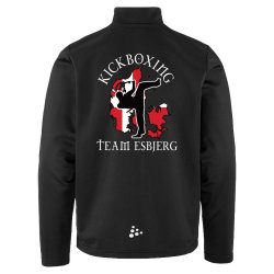 Esbjerg Kickboxing tr�ningsjakke Squad Go FZ - junior